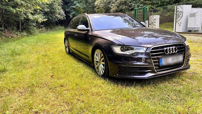 Schwarz Gebraucht 2013 Audi A6 S-Line Kombi | 11.900 € (Guter Preis) - Bild 1/4