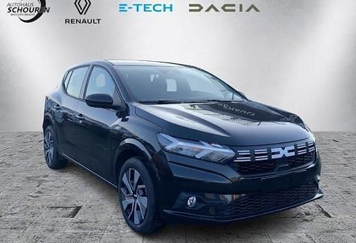 Neu Dacia Sandero Expression 101 PS (74 kW) 2025 Schwarz Kleinwagen