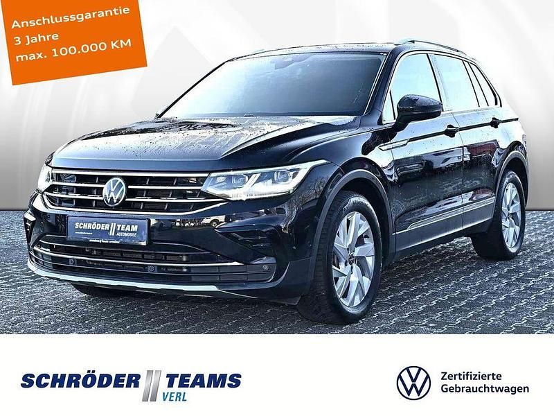 Schwarz Gebraucht 2023 VW Tiguan Elegance SUV | 28.780 € (Superpreis) - Bild 1/4
