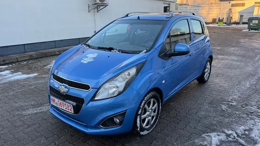 Gebraucht Chevrolet Spark LT 82 PS (60 kW) 2013 Blau Kleinwagen