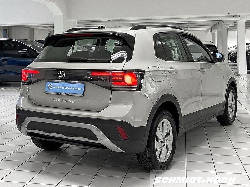 Gebraucht VW T-Cross Life 116 PS (85 kW) 2025 Ascotgrau (grau) SUV