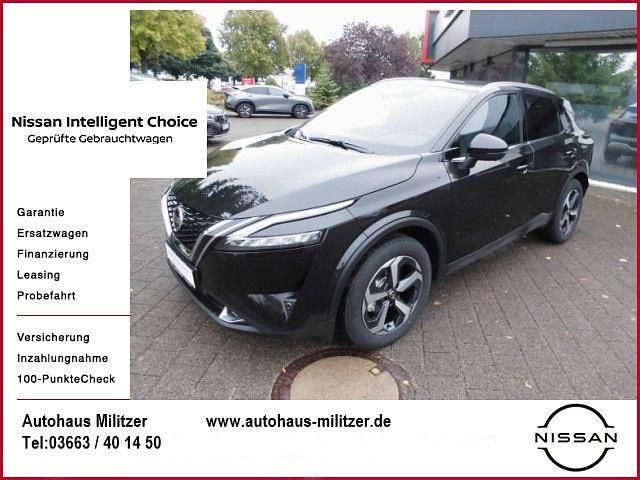 Gebraucht Nissan Qashqai N-Connecta 158 PS (116 kW) 2022 Schwarz SUV