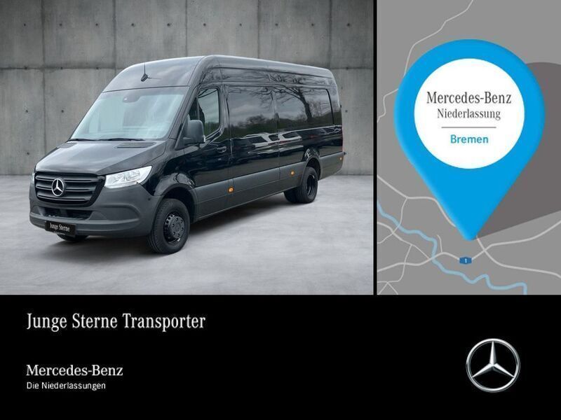 Schwarz Gebraucht 2020 Mercedes Sprinter Van | 43.411 € (Teuer) - Bild 1/4