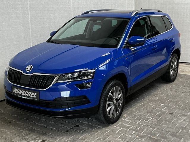 Blau Gebraucht 2021 Skoda Karoq Clever SUV | 21.795 € (Fairer Preis) - Bild 1/4