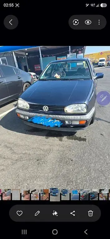 Gebraucht VW Golf III 90 PS (66 kW) 1992 Blau Kleinwagen