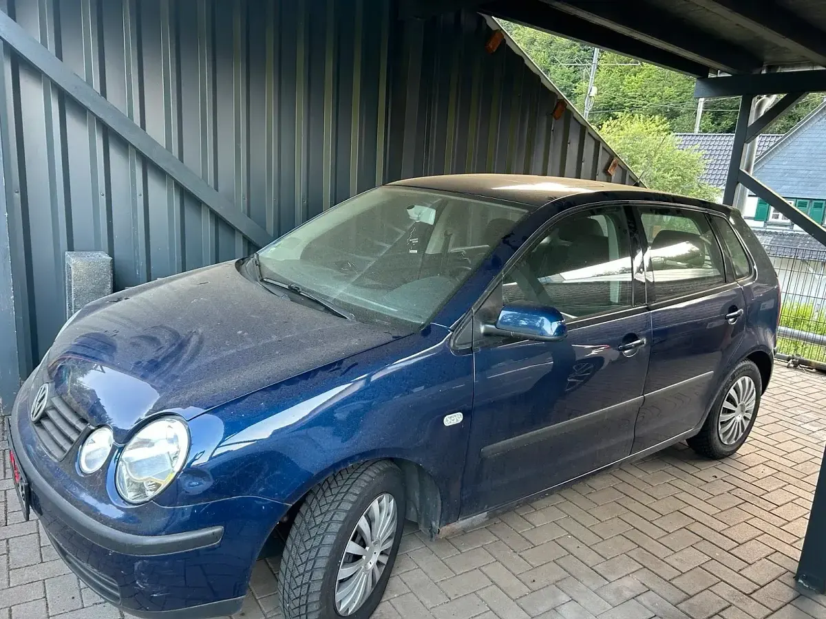 Gebraucht VW Polo 54 PS (39 kW) 2002 Blau Kleinwagen