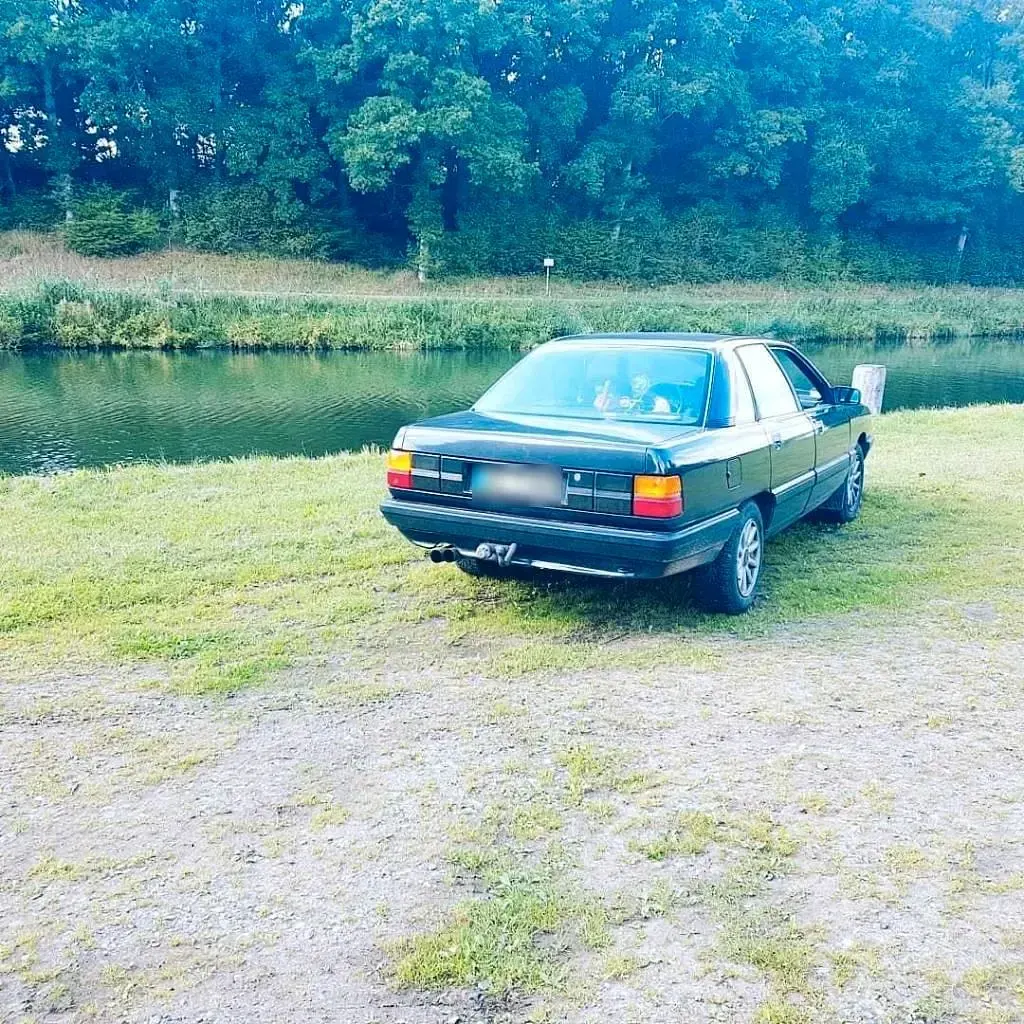 Gebraucht Audi 100 136 PS (100 kW) 1988 Schwarz Limousine