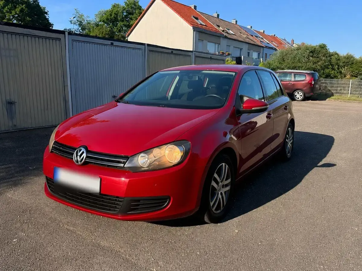 Gebraucht VW Golf V 102 PS (75 kW) 2009 Rot Kombi