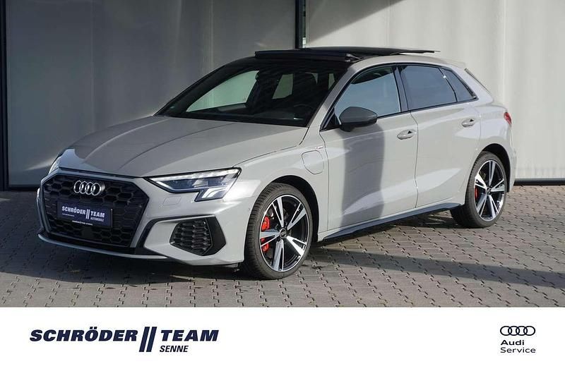 Nardograu individuallackierung Gebraucht 2022 Audi A3 Sportback e-tron S-Line Kleinwagen | 32.790 € (Teuer) - Bild 1/4