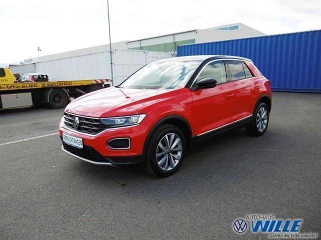 Flashrot schwarz Gebraucht 2021 VW T-Roc Style SUV | 18.860 € (Fairer Preis) - Bild 1/4