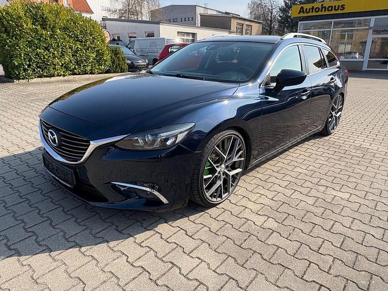 Gebraucht Mazda 6 Exclusive 150 PS (110 kW) 2016 Blau Kombi