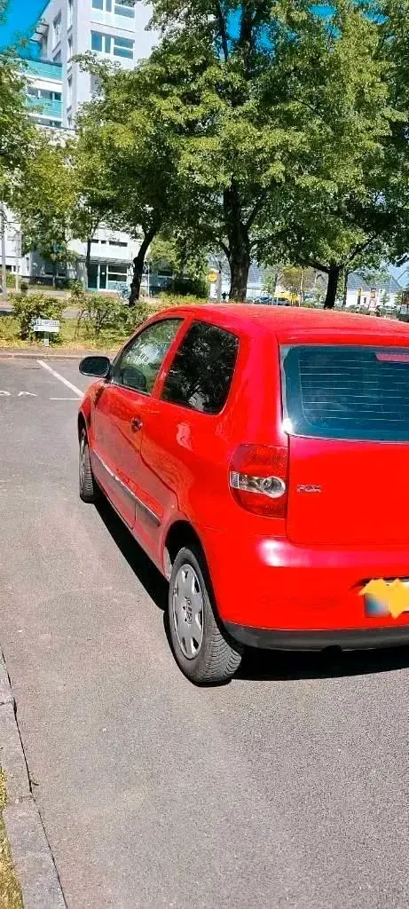 Gebraucht VW Fox 55 PS (40 kW) 2005 Rot Kleinwagen