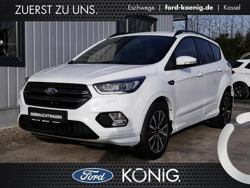 Gebraucht Ford Kuga ST-Line 150 PS (110 kW) 2019 Weiß SUV