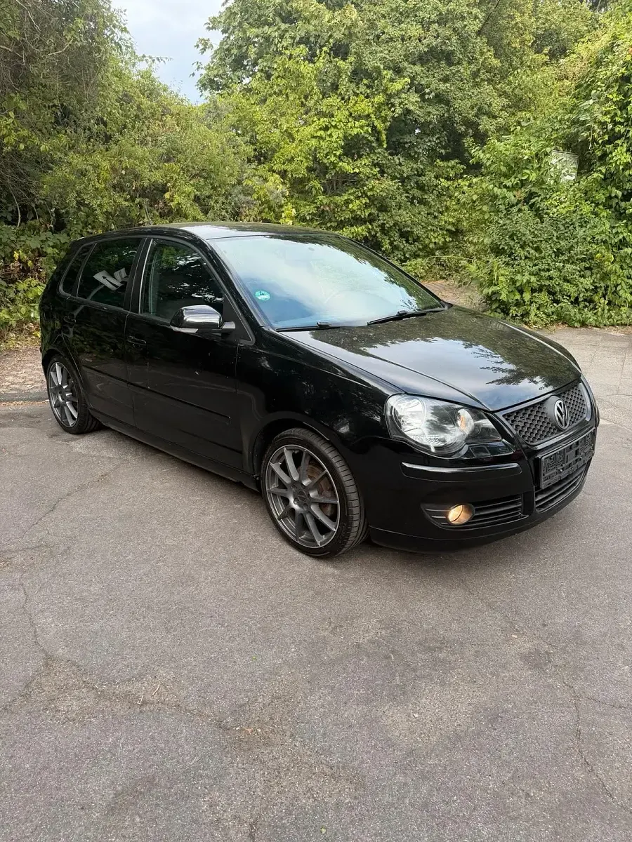 Gebraucht VW Polo GT 105 PS (77 kW) 2009 Schwarz Kleinwagen