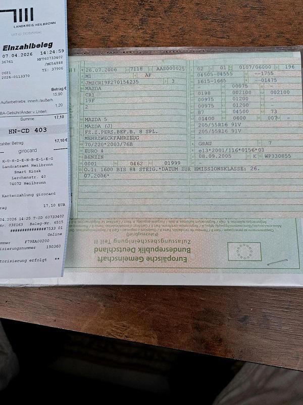 Gebraucht Mazda 5 145 PS (106 kW) 2006 Schwarz Van / Kleinbus