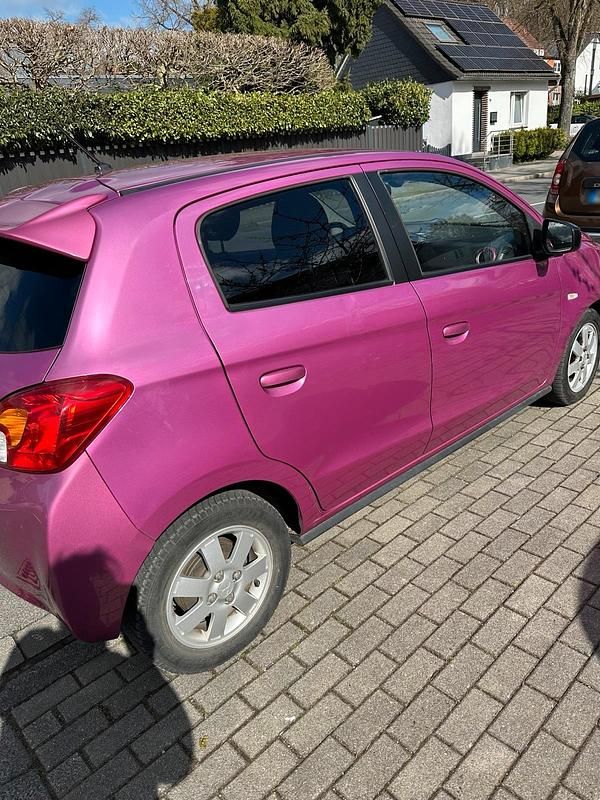 Gebraucht Mitsubishi Space Star 81 PS (59 kW) 2014 Violet Van / Kleinbus