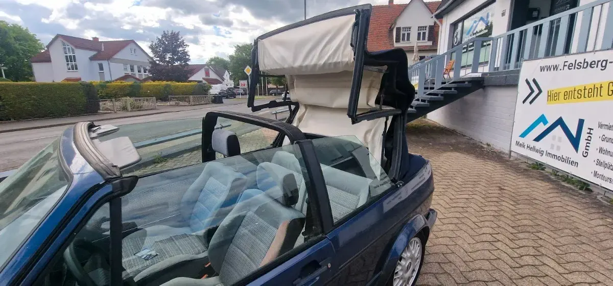 Gebraucht VW Golf Cabriolet 98 PS (72 kW) 1992 Blau Cabrio