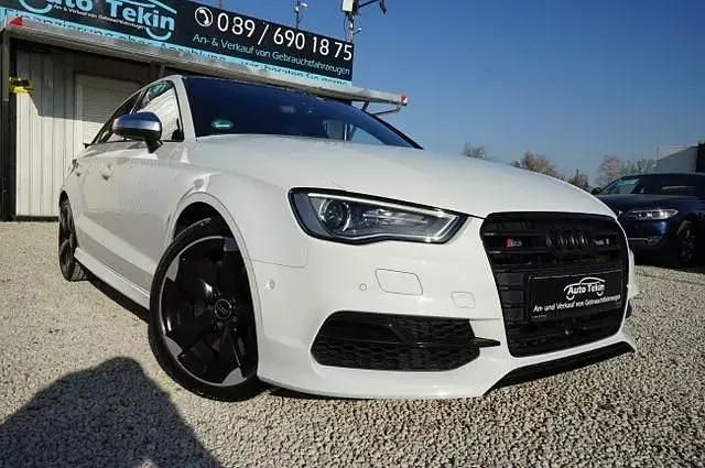 Usata Audi S3 Advanced 301 CV (221 kW) 2016 Bianco Berlina