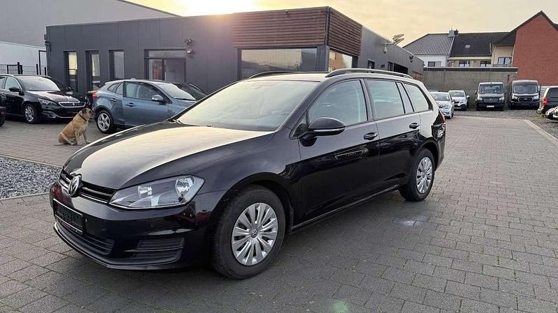 Schwarz Gebraucht 2015 VW Golf VII Kombi | 6.590 € (Superpreis) - Bild 1/4