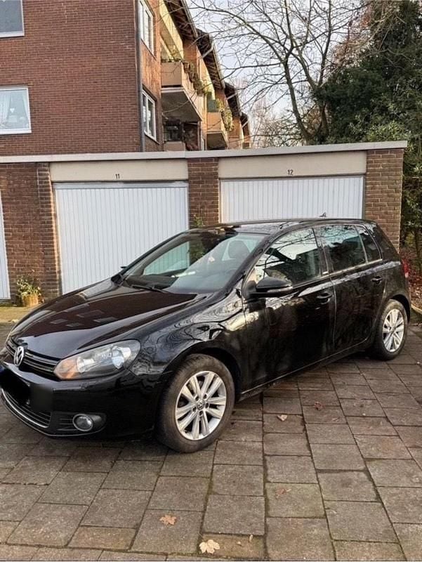 Gebraucht VW Golf VII Style 2012 Schwarz Limousine