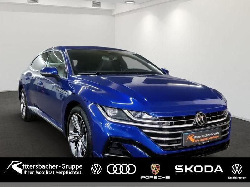 Blau Gebraucht 2023 VW Arteon R-line Kombi | 39.730 € (Etwas zu teuer) - Bild 1/4