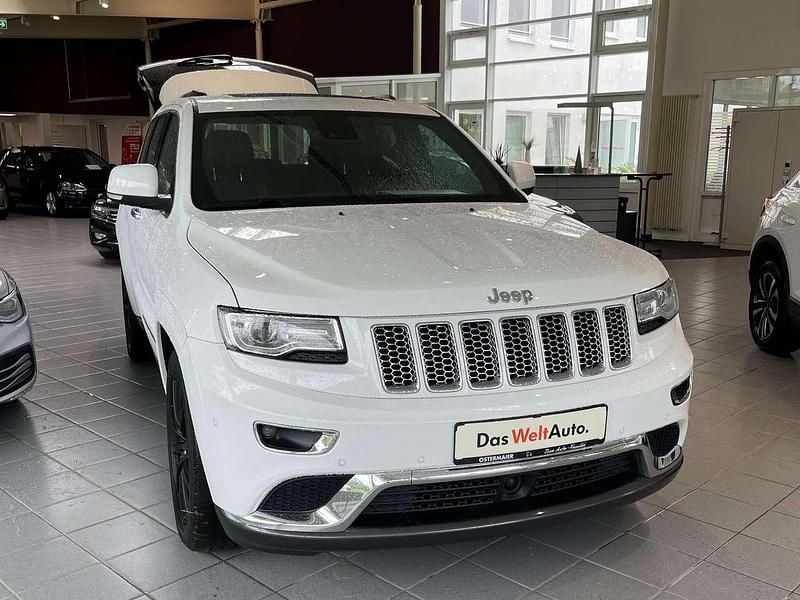 Weiß Gebraucht 2016 Jeep Grand Cherokee Summit SUV | 15.500 € (Guter Preis) - Bild 1/4