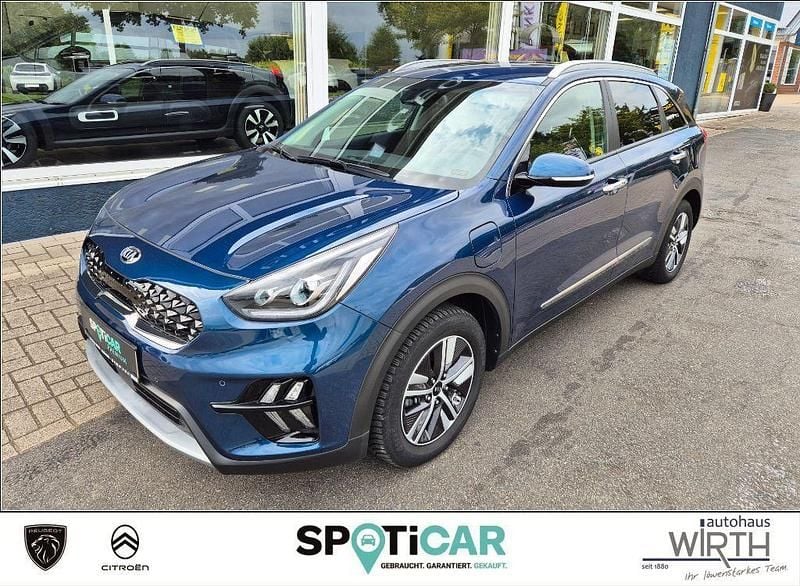 Blau Gebraucht 2020 Kia Niro Edition 7 SUV | 18.890 € (Fairer Preis) - Bild 1/4