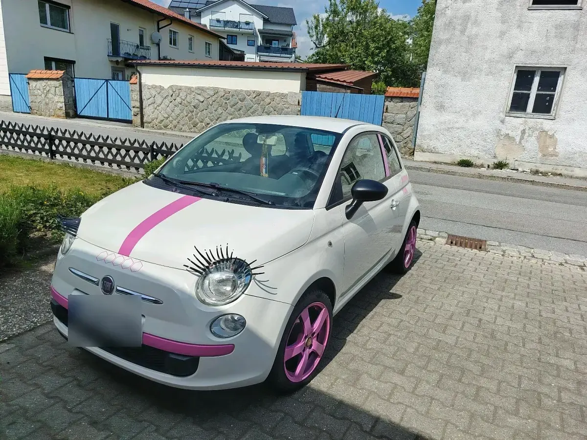 Gebraucht Fiat 500 69 PS (50 kW) 2010 Weiß Kleinwagen