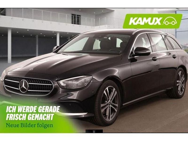 Gebraucht Mercedes E220 Avantgarde 194 PS (142 kW) 2021 Obsidianschwarz Kombi