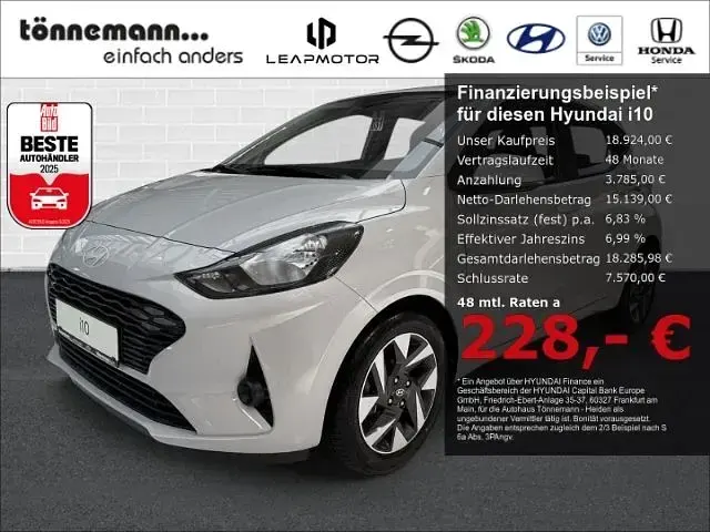 Gebraucht Hyundai i10 Trend 79 PS (58 kW) 2025 Kleinwagen