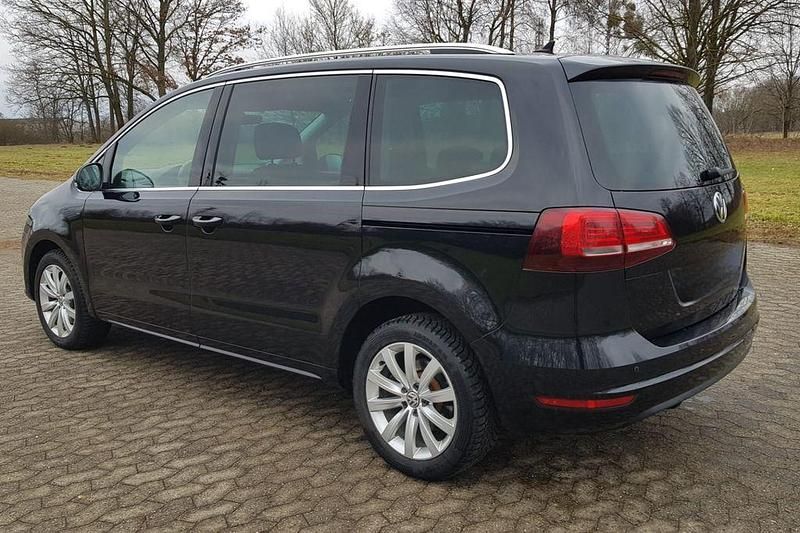 Gebraucht VW Sharan Join 150 PS (110 kW) 2018 Schwarz Van / Kleinbus