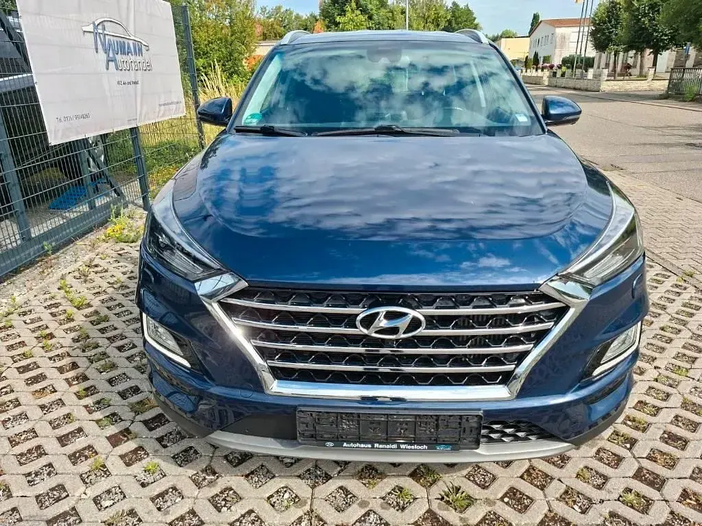 Gebraucht Hyundai Tucson Premium 185 PS (136 kW) 2019 Blau SUV