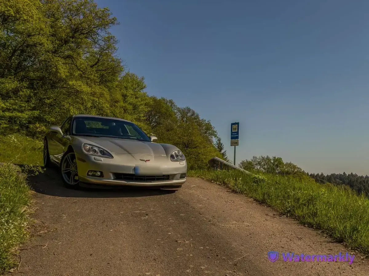 Usata Corvette C6 436 CV (320 kW) 2008 Argento Coupé