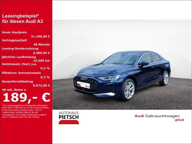 Gebraucht Audi A3 Advanced 116 PS (85 kW) 2024 Blau Limousine