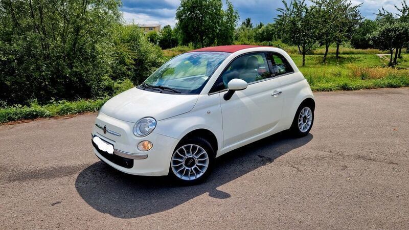 Weiß Gebraucht 2013 Fiat 500 Cabrio | 5.999 € (Guter Preis) - Bild 1/4