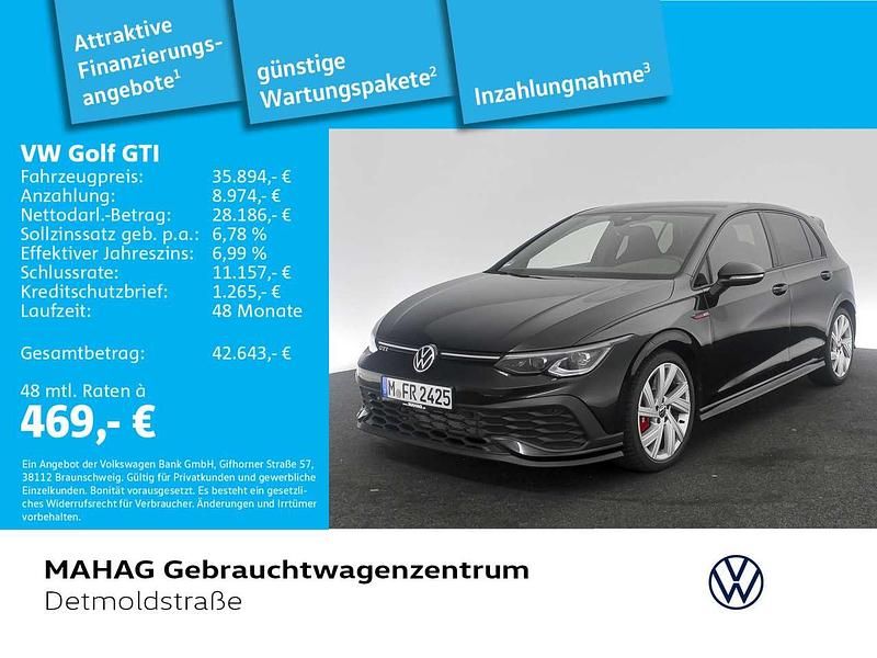 Grenadillschwarz metallic Gebraucht 2024 VW Golf VIII GTI Clubsport Limousine | 33.540 € (Guter Preis) - Bild 1/2