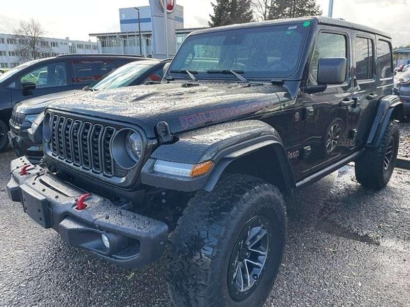 Schwarz Neu 2025 Jeep Wrangler Rubicon SUV | 89.300 € - Bild 1/4