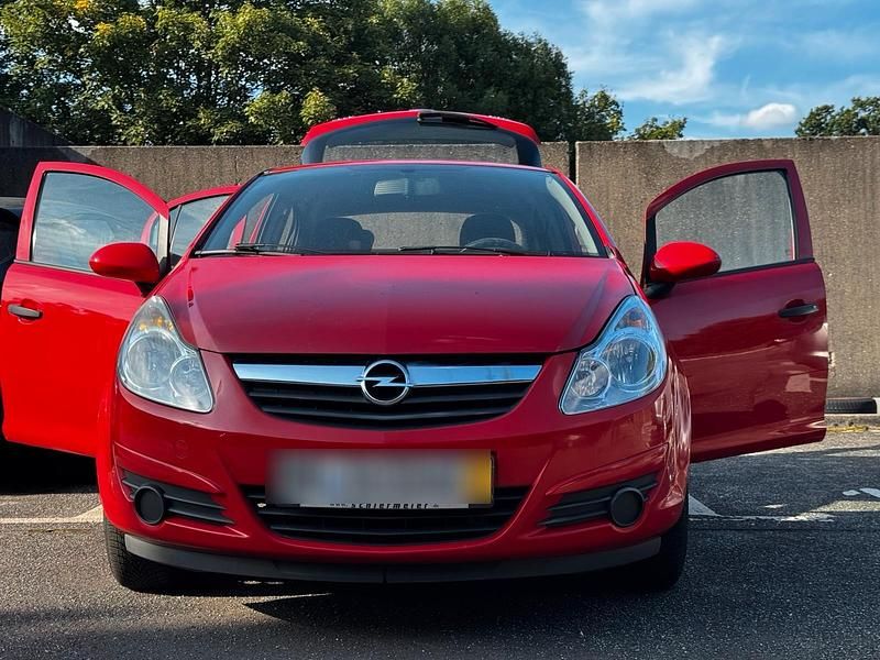 Rot Gebraucht 2009 Opel Corsa Kleinwagen | 2.000 € (Guter Preis) - Bild 1/4