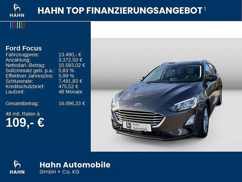 Gebraucht Ford Focus Cool & Connect 125 PS (91 kW) 2020 Magneticgrau (metallic) Kombi
