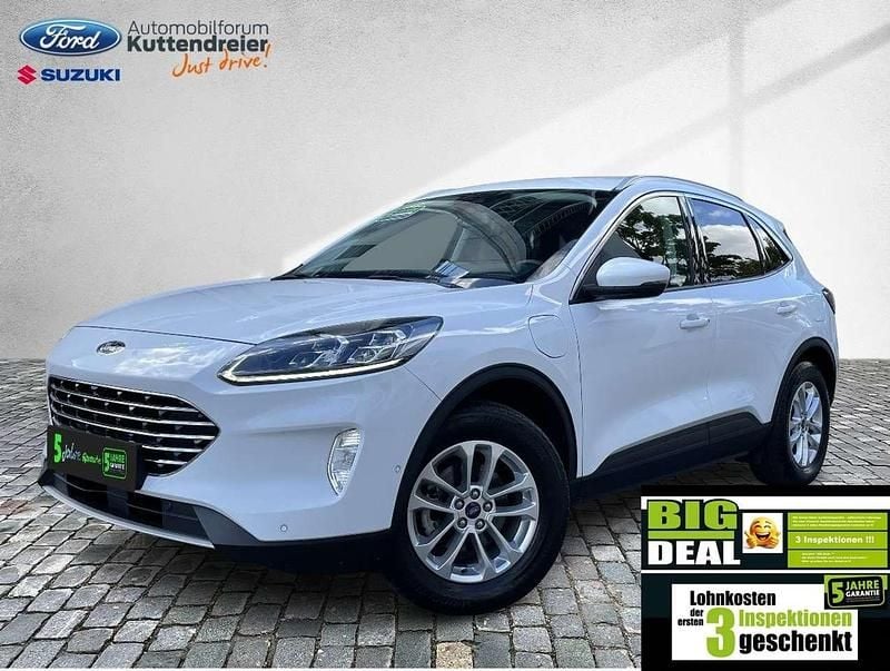 Frostweiß Gebraucht 2021 Ford Kuga Titanium X SUV | 20.990 € (Guter Preis) - Bild 1/4