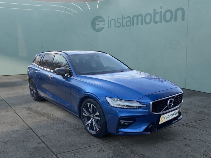 Blau Gebraucht 2021 Volvo V60 R-Design Kombi | 31.290 € (Fairer Preis) - Bild 1/4
