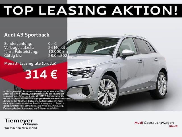 Silber Gebraucht 2024 Audi A3 Sportback e-tron Advanced Limousine | 34.640 € (Teuer) - Bild 1/1