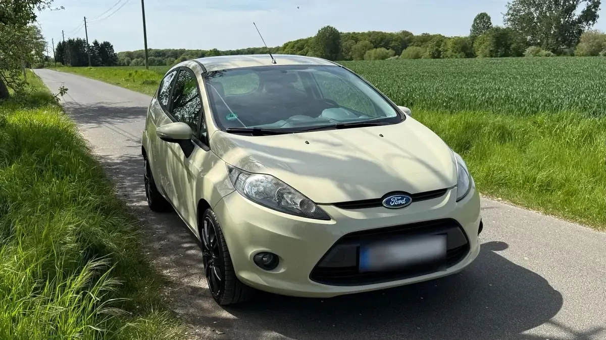 Usata Ford Fiesta 82 CV (60 kW) 2009 Verde Utilitaria