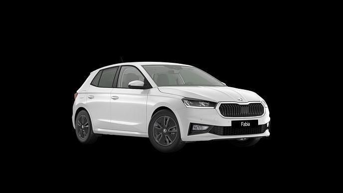 Neu Skoda Fabia 116 PS (85 kW) 2026 Moonweiß perleffekt Kleinwagen