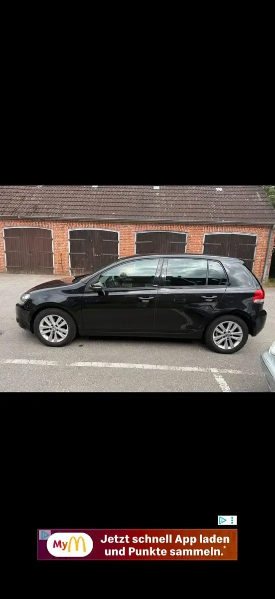 Gebraucht VW Golf VI 105 PS (77 kW) 2012 Schwarz Kleinwagen