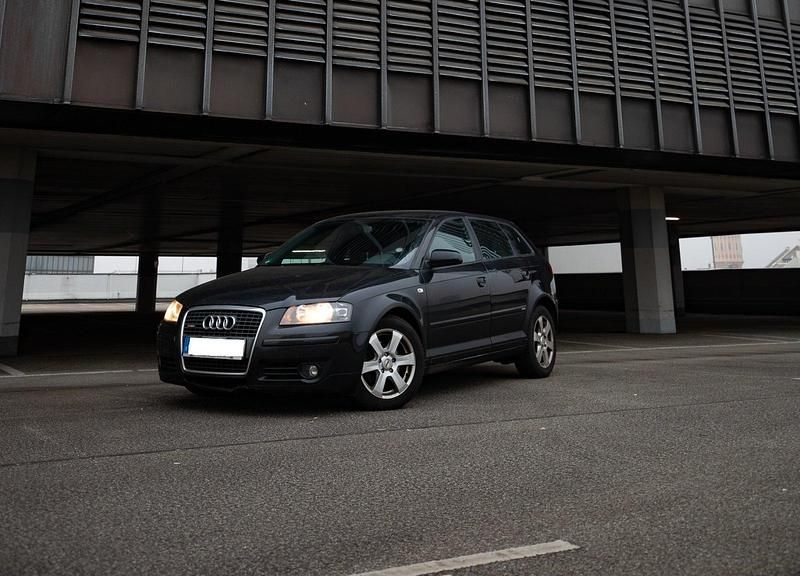 Schwarz Gebraucht 2008 Audi A3 Sportback S-Line Kombi | 4.995 € (Fairer Preis) - Bild 1/4
