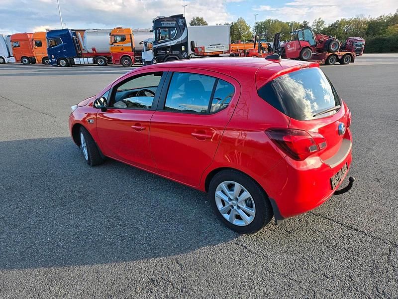 Rot Gebraucht 2015 Opel Corsa Kleinwagen | 4.990 € (Fairer Preis) - Bild 1/4