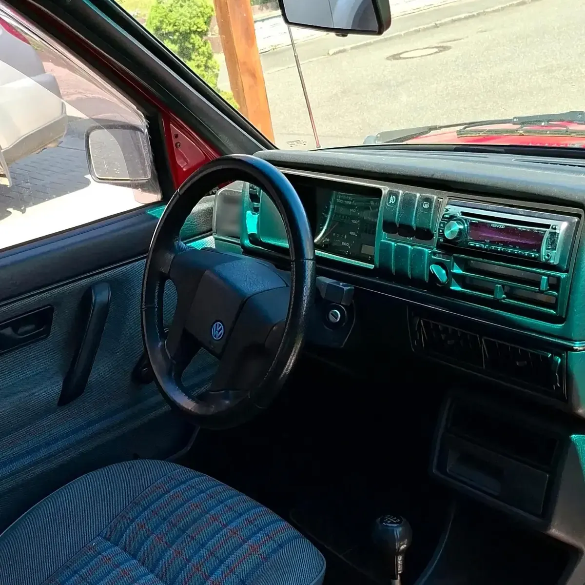 Gebraucht VW Golf II 1991 Rot Kleinwagen
