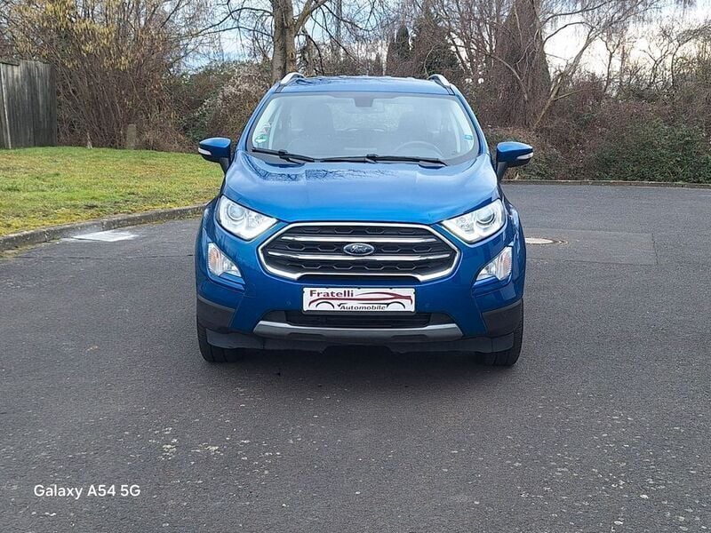Blau Gebraucht 2019 Ford Ecosport Titanium SUV | 11.899 € (Fairer Preis) - Bild 1/4