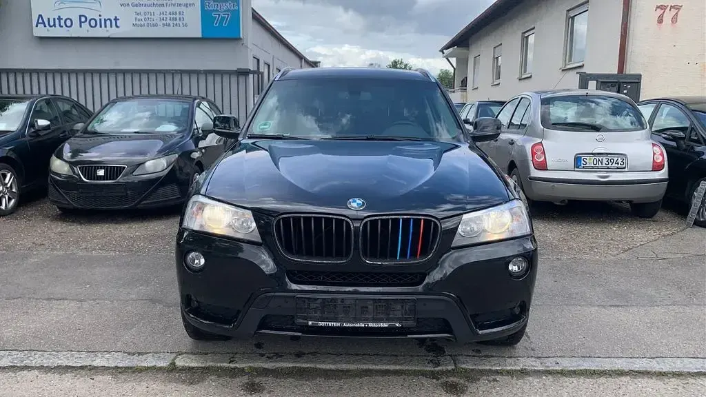 Gebraucht BMW X3 Sport Line 184 PS (135 kW) 2012 Black sapphire metallic SUV